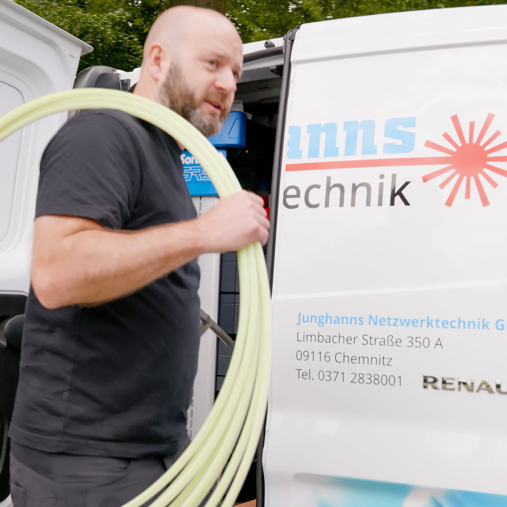 Mitarbeiter bei der Arbeit